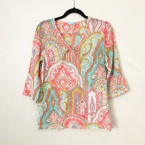 J. McLaughlin swim cover up size small